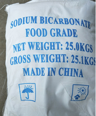 Gıda sınıfı Soda Yemek Alkali Sodyum Bikarbonat 25 kg / torba